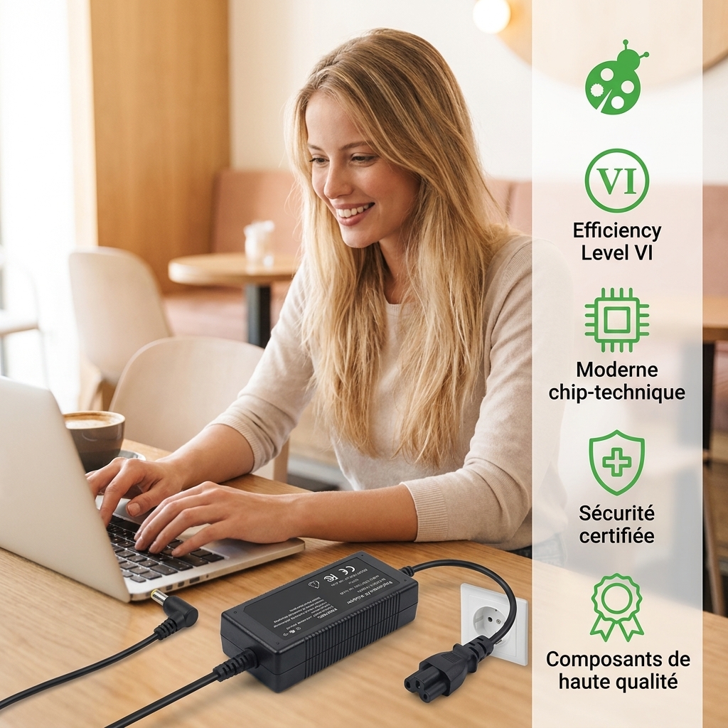 Chargeur ordinateur portable asus r414ba ga070t