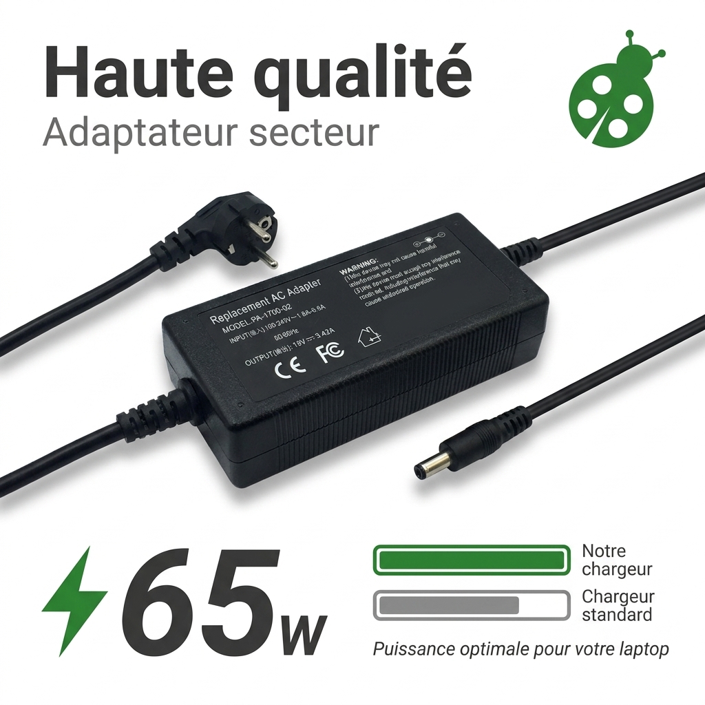 Chargeur ordinateur portable asus vivobook r541uj go686t