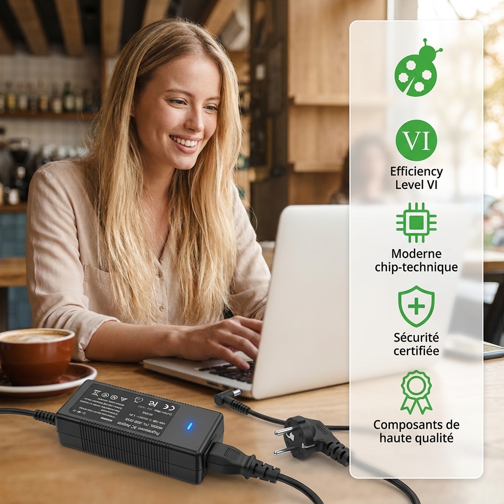 Chargeur ordinateur portable hp  envy x360 m6 w