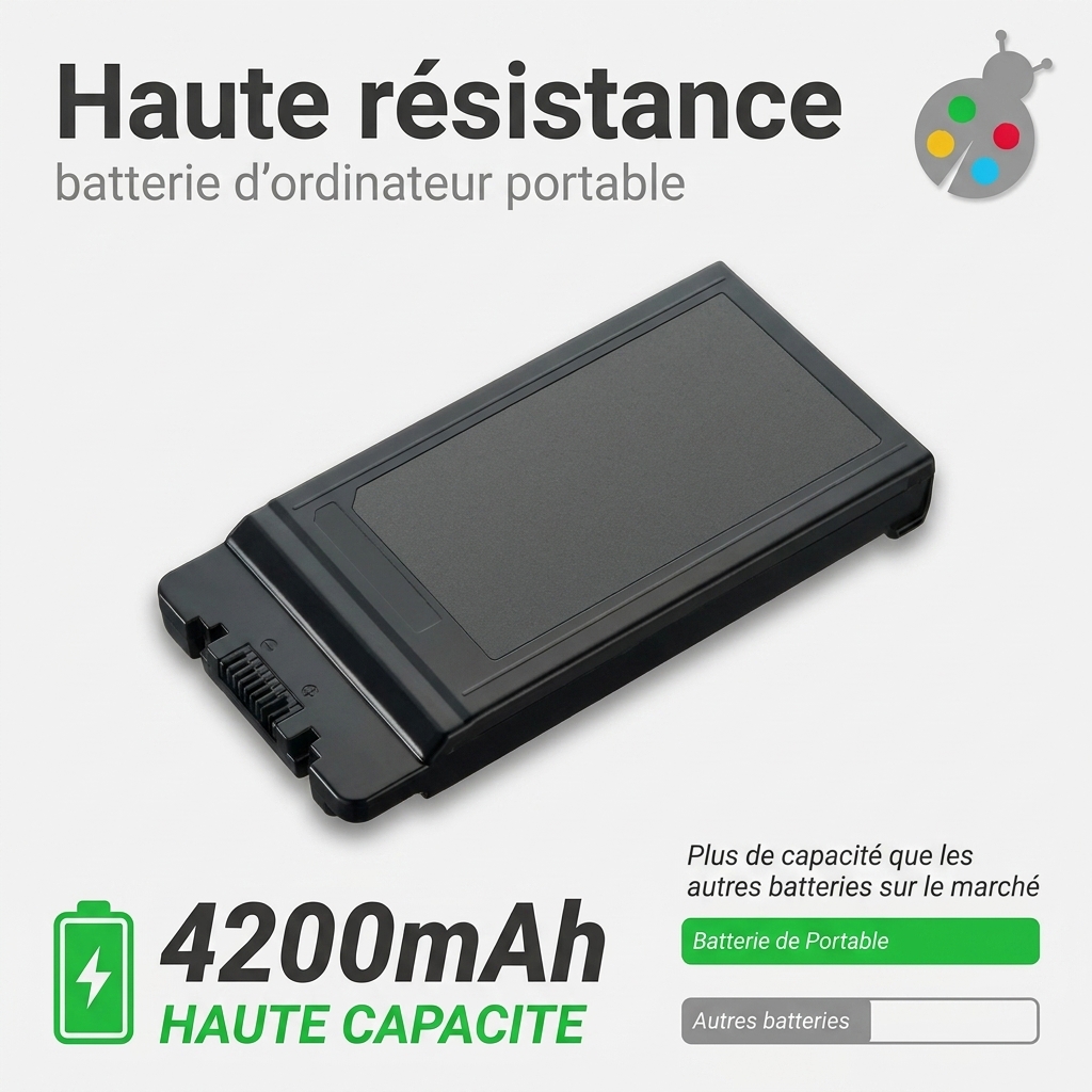 Batterie ordinateur portable panasonic toughbook cf 54