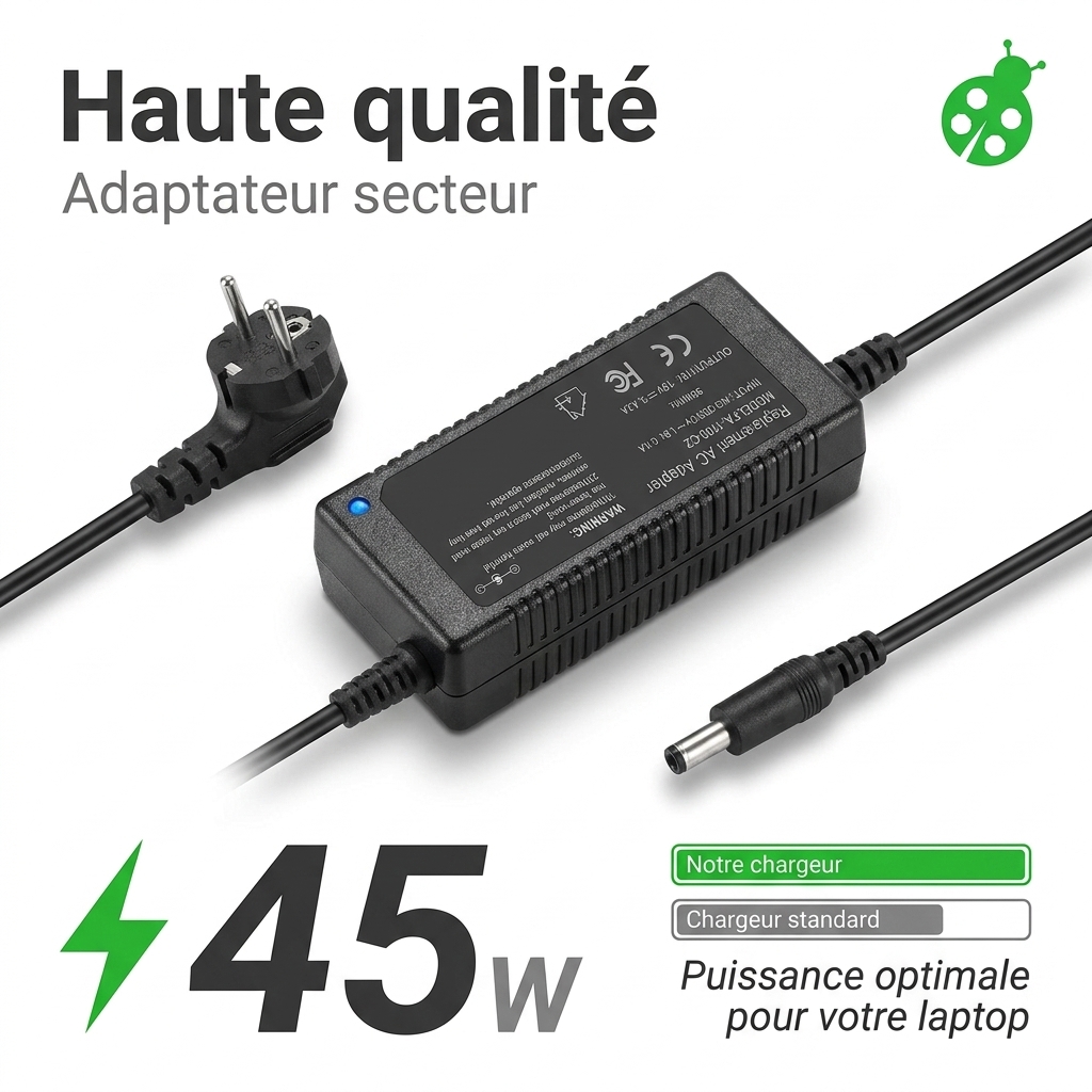 Chargeur ordinateur portable asus vivobook flip 14 tp412ua e1015t