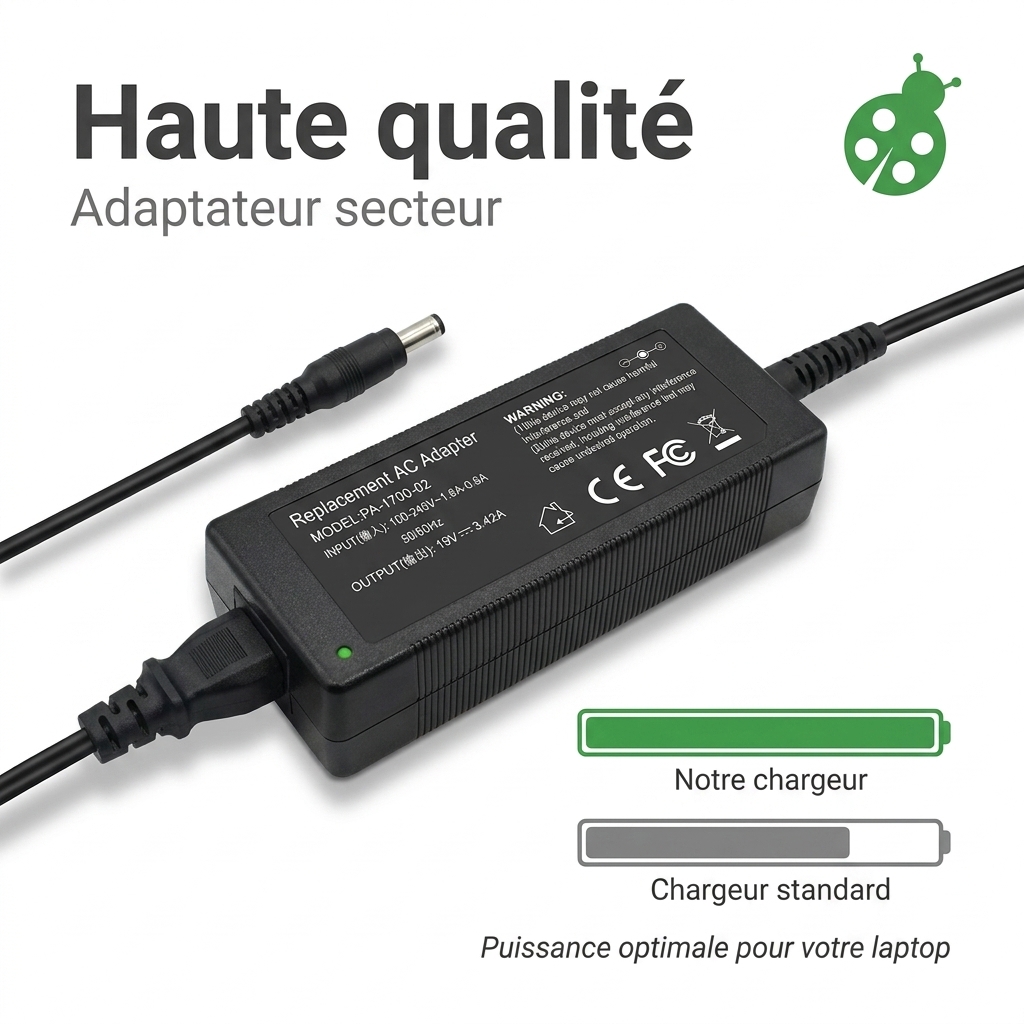 Chargeur ordinateur portable asus vivobook 15 x542ua 3f