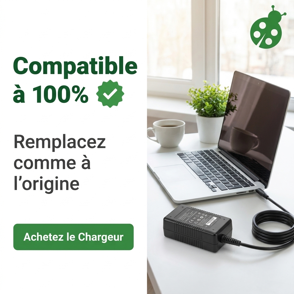 Chargeur ordinateur portable acer one 10 s1003 10v8