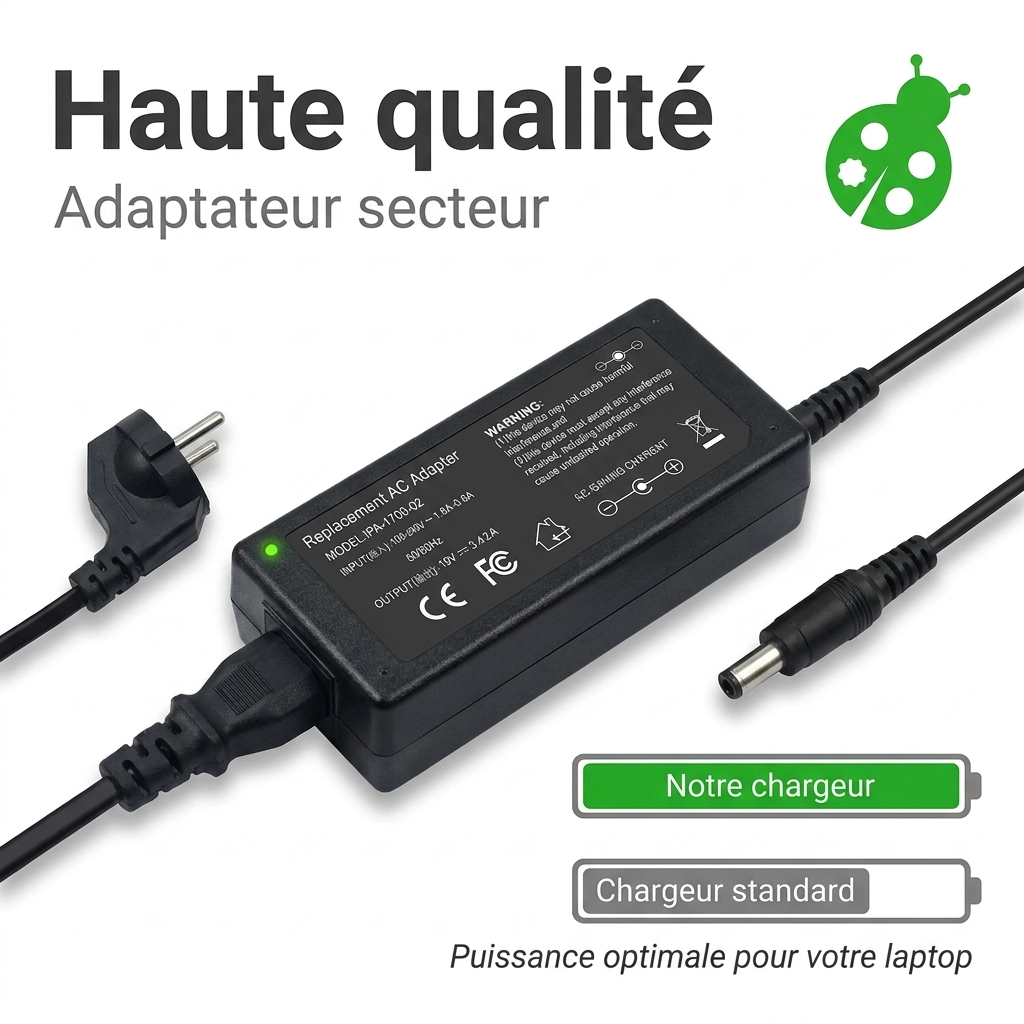 Chargeur ordinateur portable asus s510un