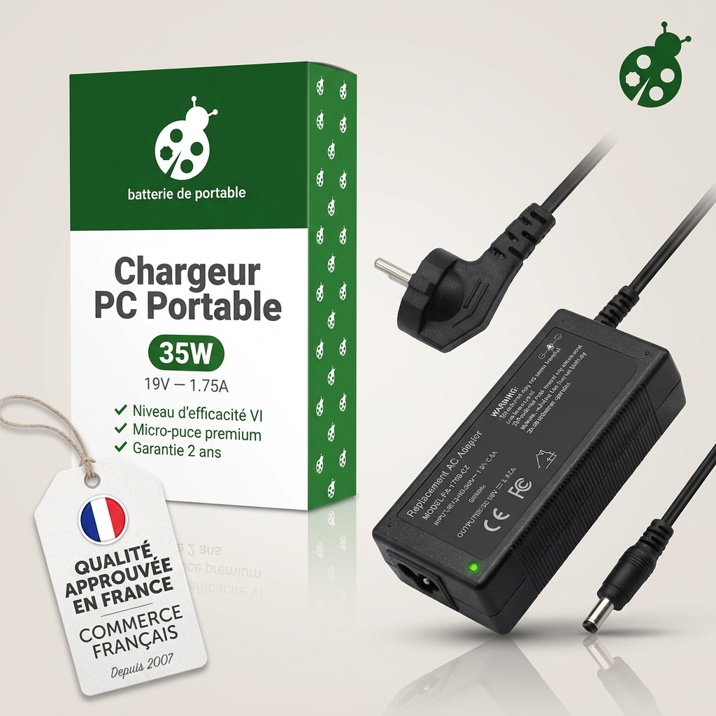 Chargeur ordinateur portable asus eeebook e502ma-xx0079b