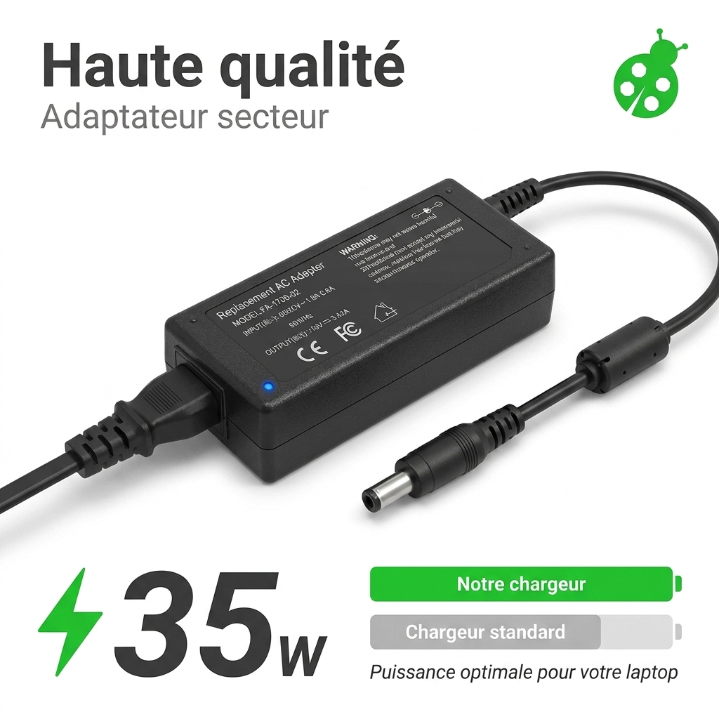 Chargeur ordinateur portable asus eeebook e502ma xx0078t