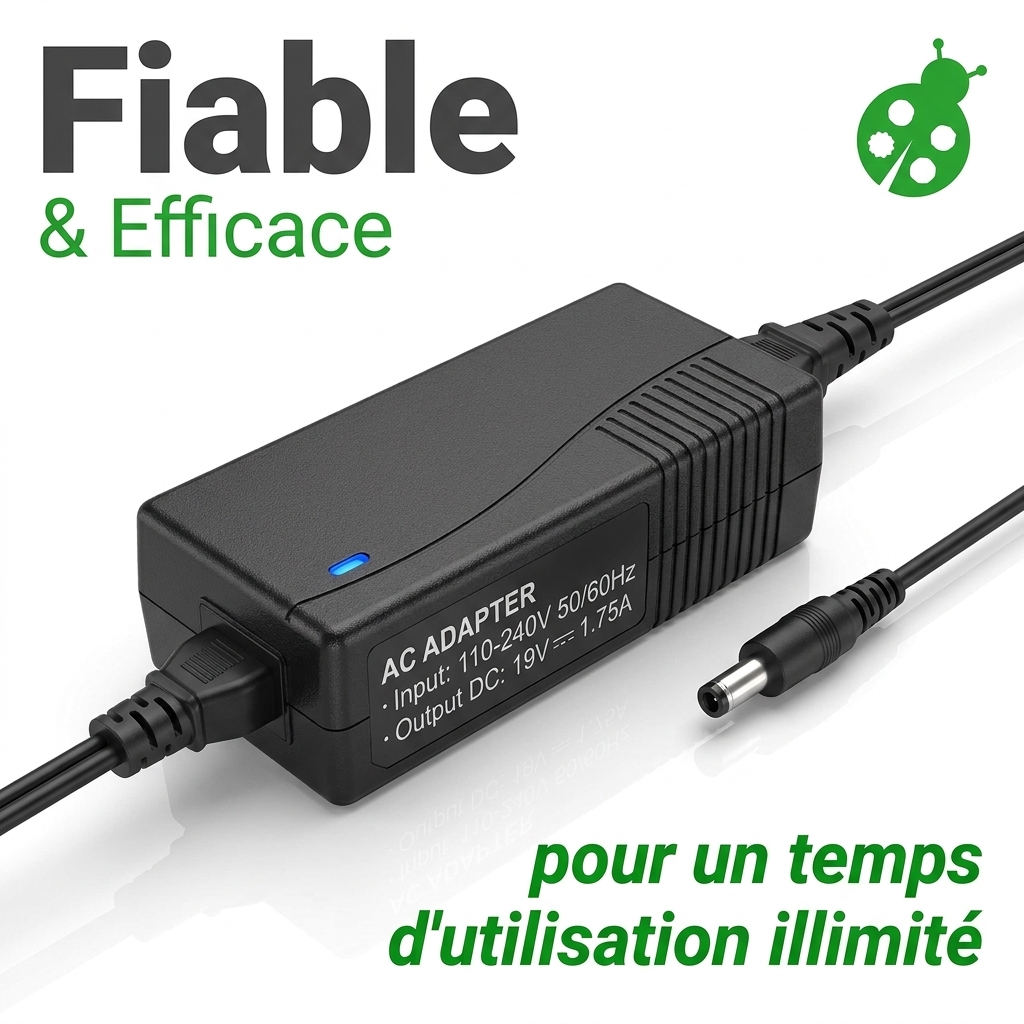 Chargeur ordinateur portable asus eeebook e502ma xx0078t
