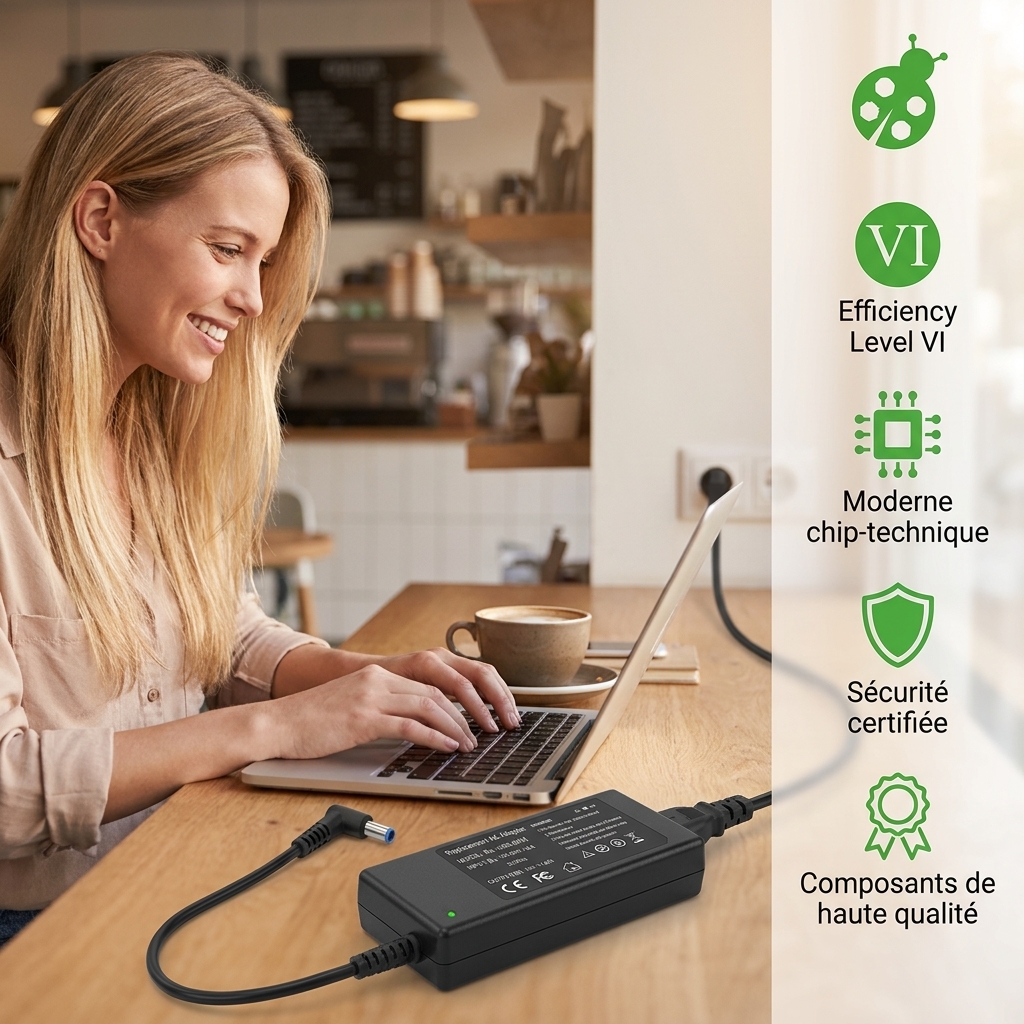 Chargeur ordinateur portable hp  14 cm0012nf
