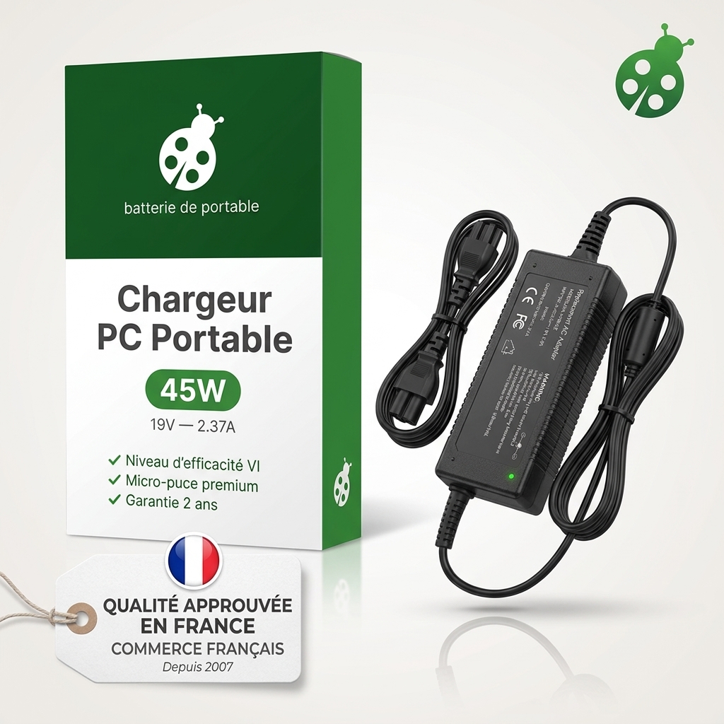 Chargeur ordinateur portable asus q535ud