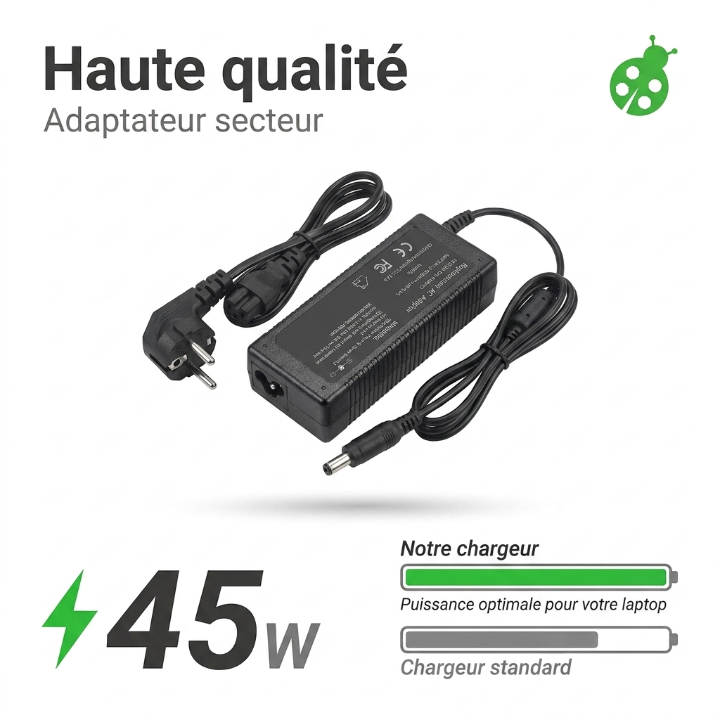 Chargeur ordinateur portable asus q535ud