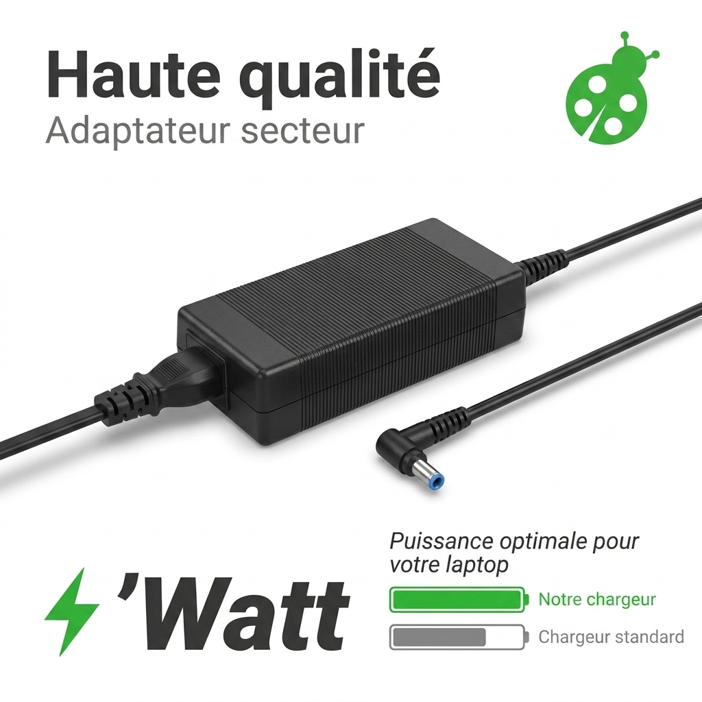 Chargeur ordinateur portable dell inspiron 5770