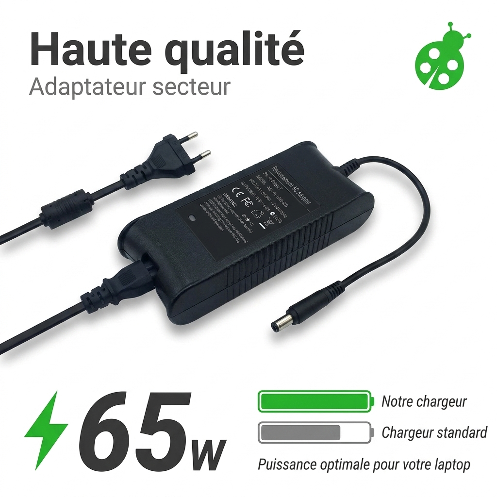 Chargeur ordinateur portable dell latitude 5490