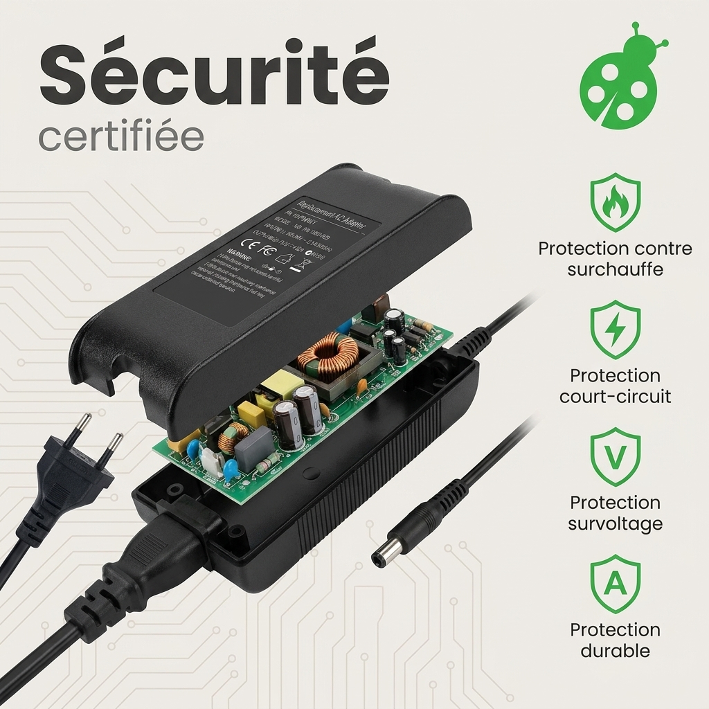Chargeur ordinateur portable dell latitude 5490