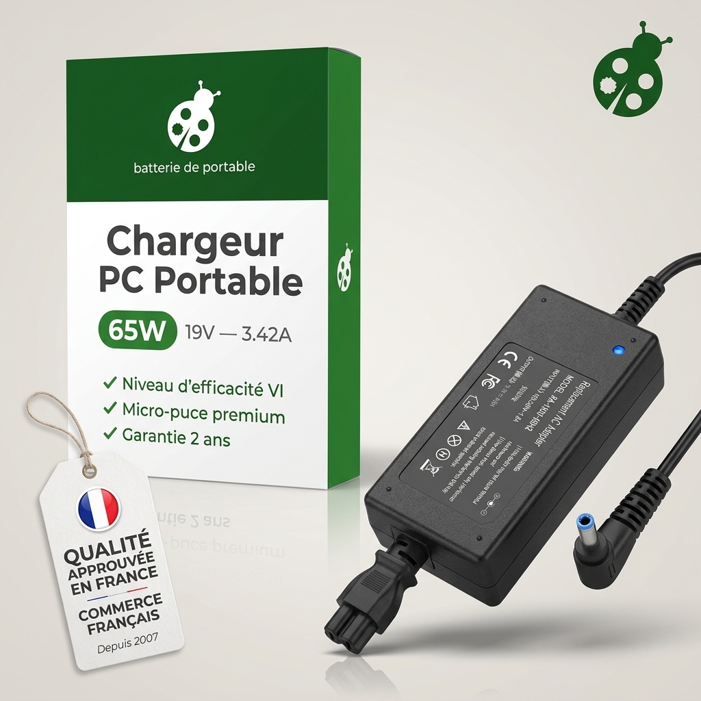 Chargeur ordinateur portable dell latitude 13 7350