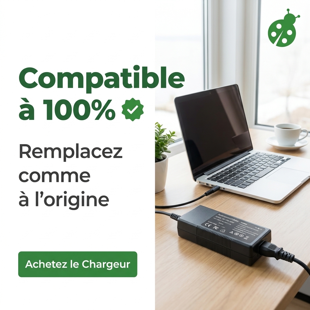 Chargeur ordinateur portable dell latitude 13 7350