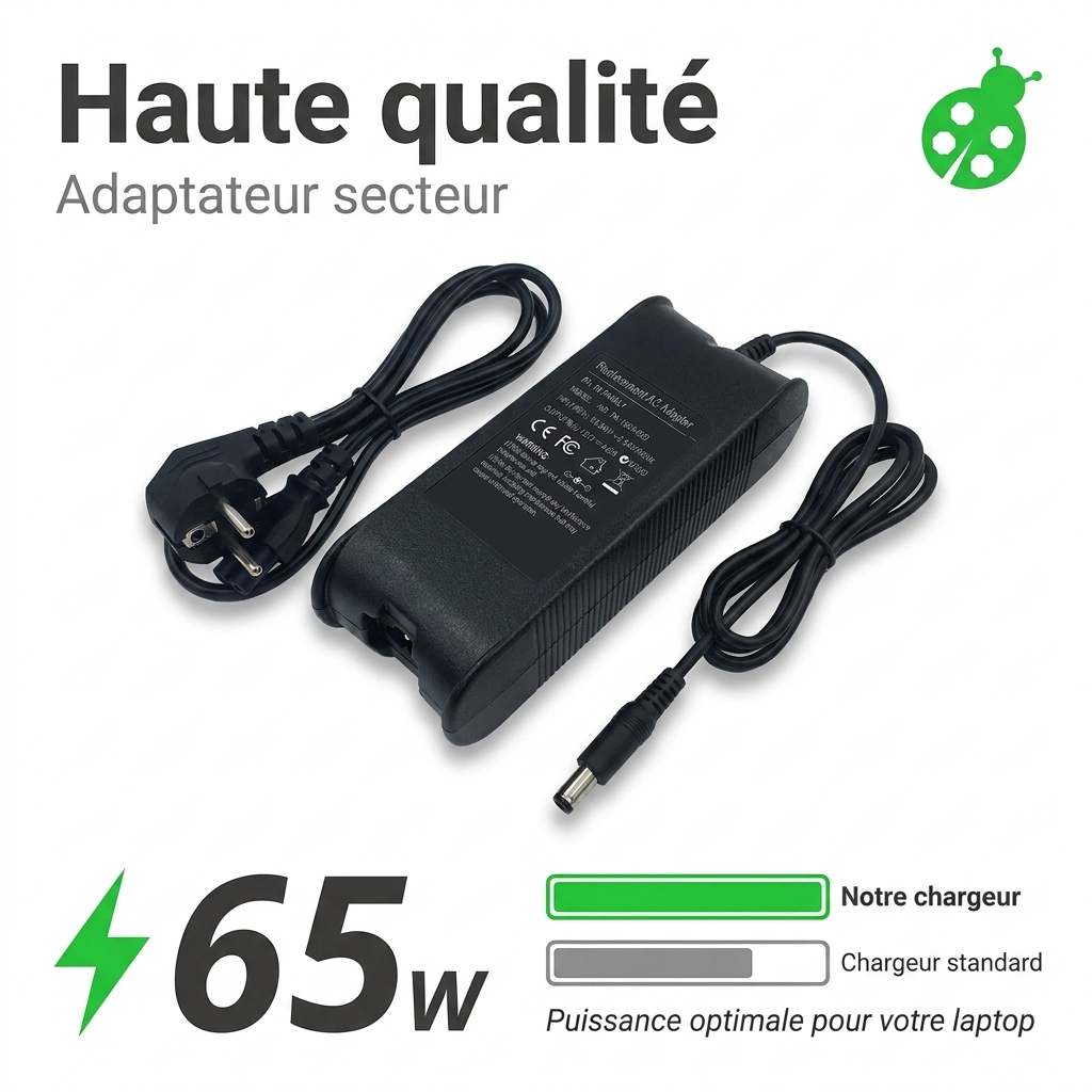 Chargeur ordinateur portable dell inspiron 17r 5721 5737