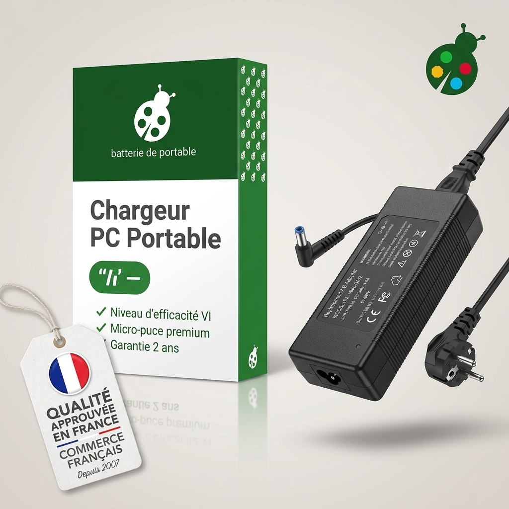Chargeur ordinateur portable hp  pavilion 14 bf0xx