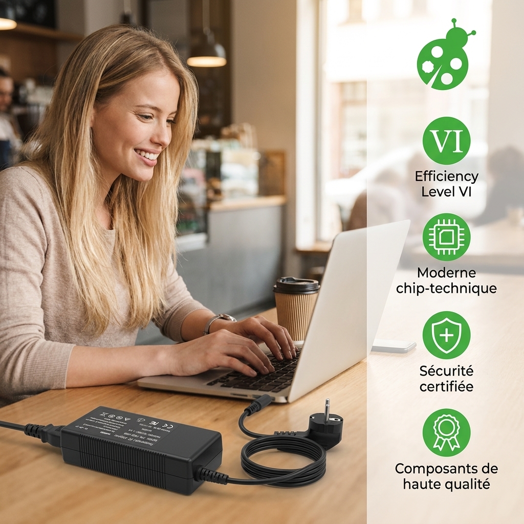 Chargeur ordinateur portable hp  pavilion 14 bf0xx