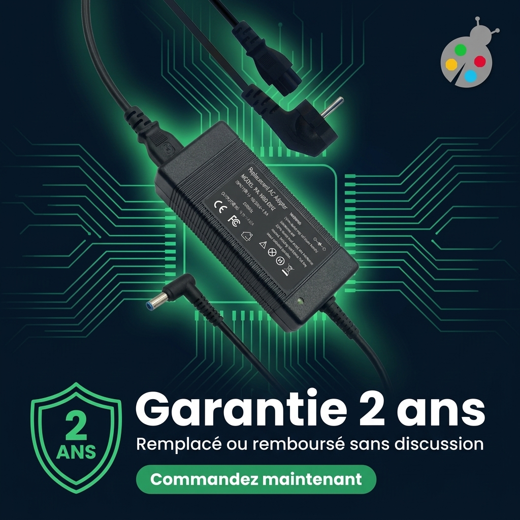 Chargeur ordinateur portable hp  pavilion x360 14 ba003nf