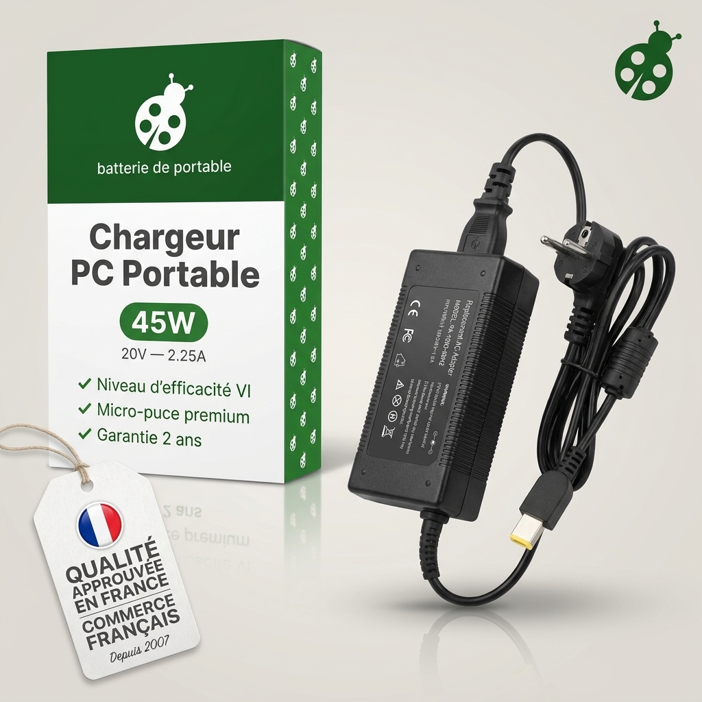 Chargeur lenovo 