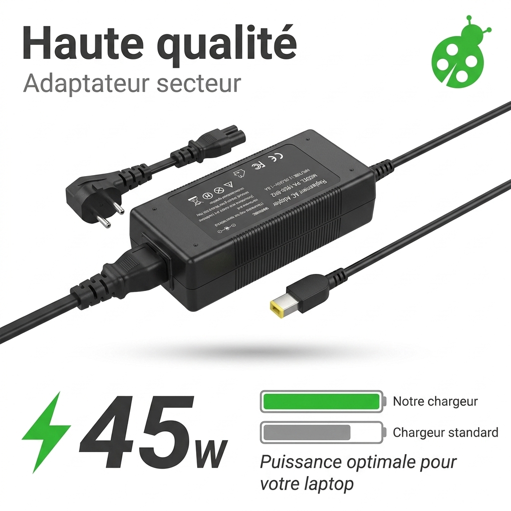 Chargeur ordinateur portable lenovo thinkpad yoga 15