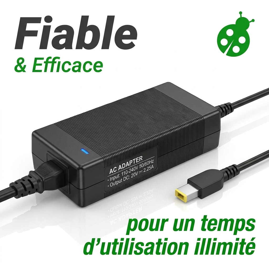 Chargeur ordinateur portable lenovo thinkpad yoga 15