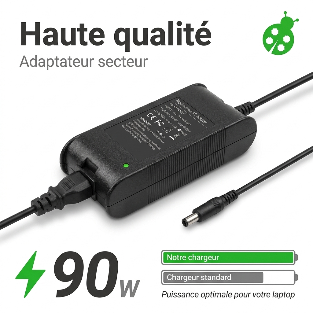 Chargeur ordinateur portable dell inspiron 17 5748 3269