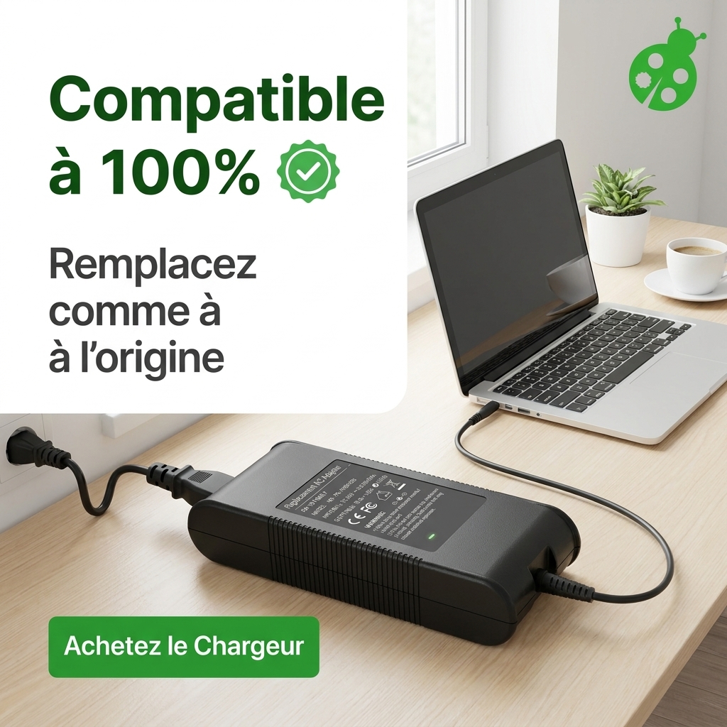 Chargeur ordinateur portable dell inspiron 17 5748 3269