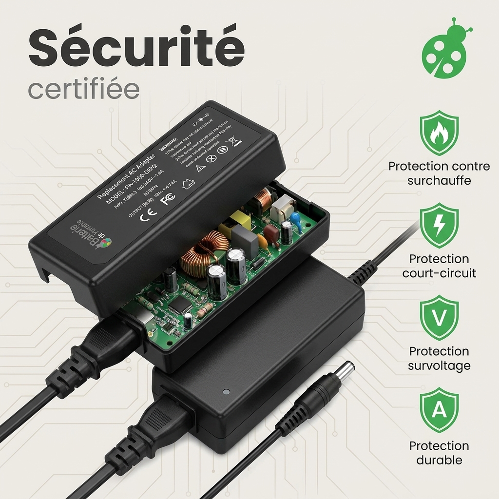 Chargeur ordinateur portable samsung np370r5e s02fr