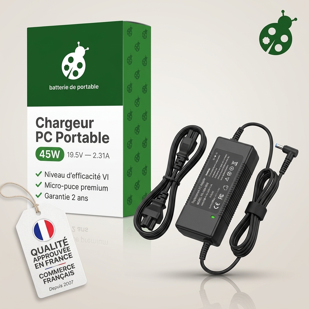 Chargeur ordinateur portable hp  14 bp033nf