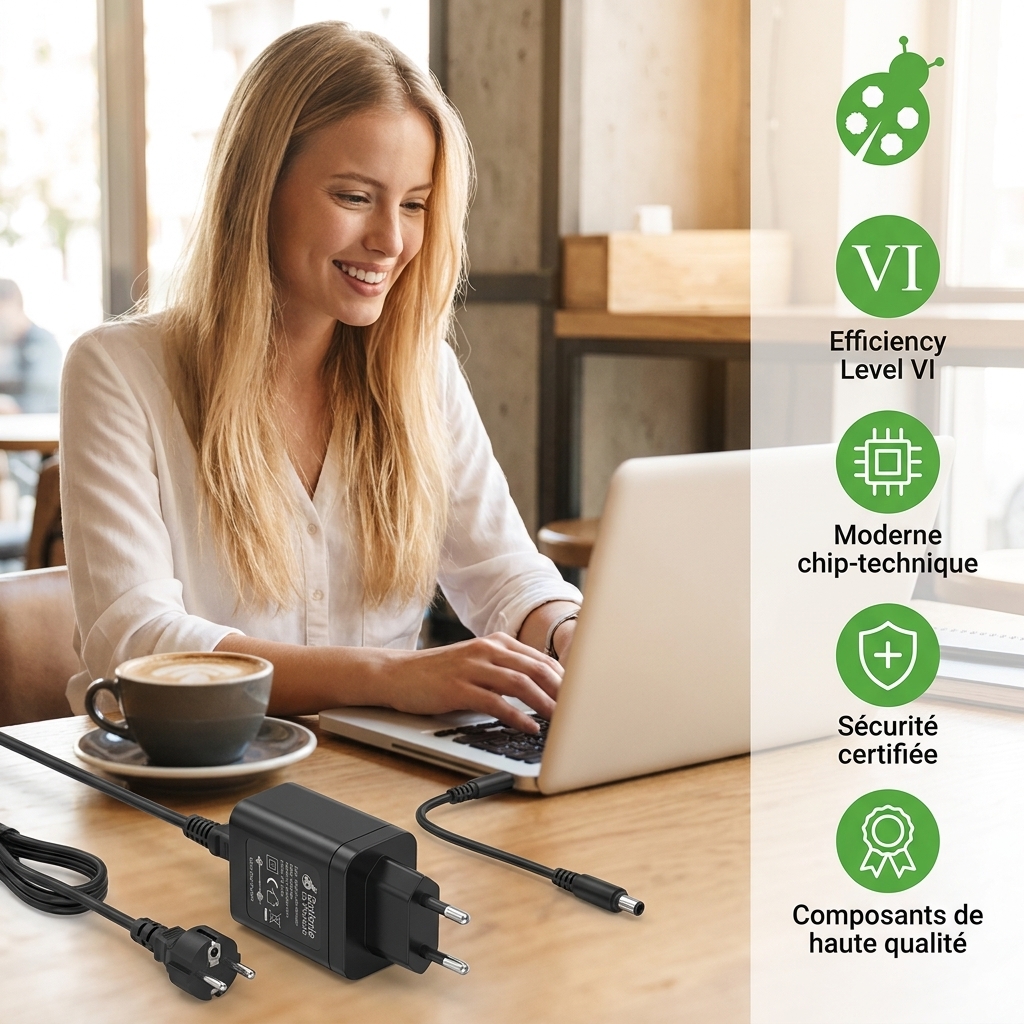 Chargeur ordinateur portable toshiba satellite click mini l9w b 102