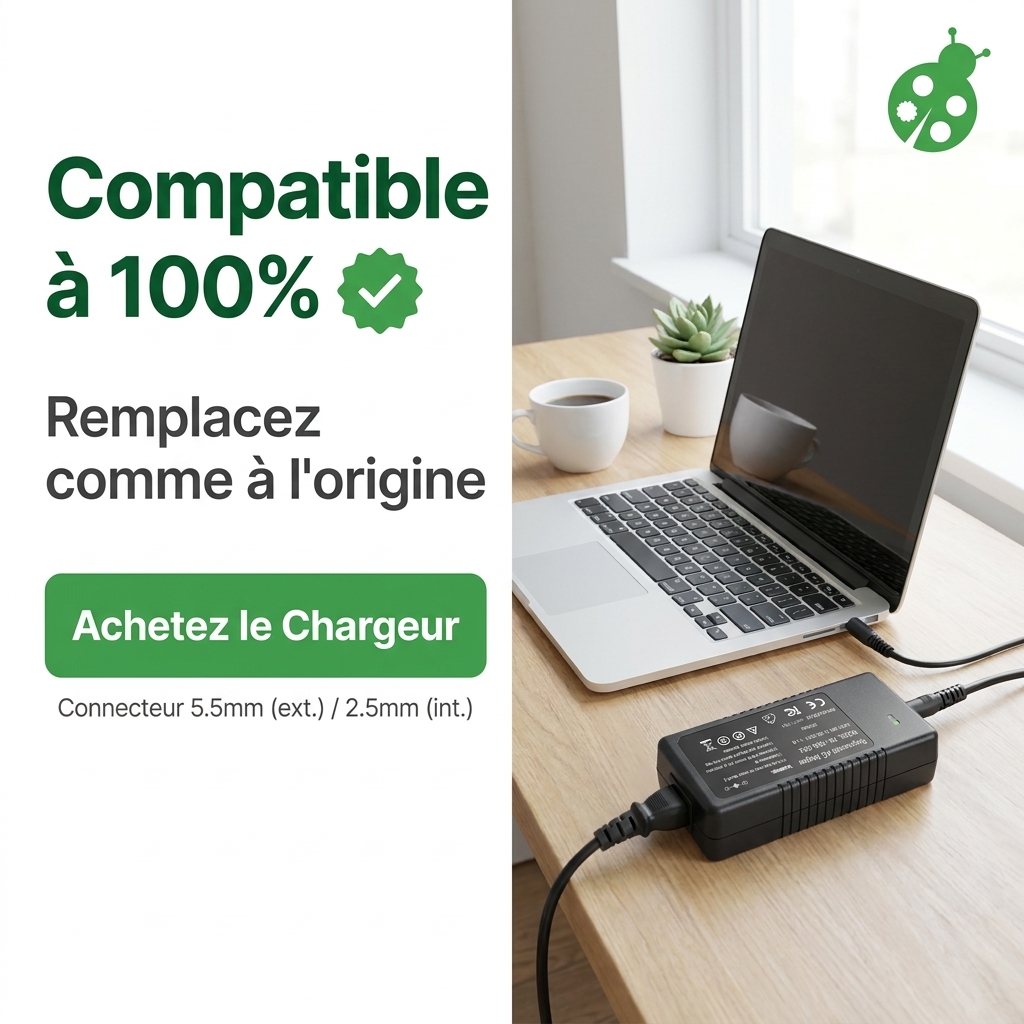 Chargeur ordinateur portable asus p2520la xo0505e