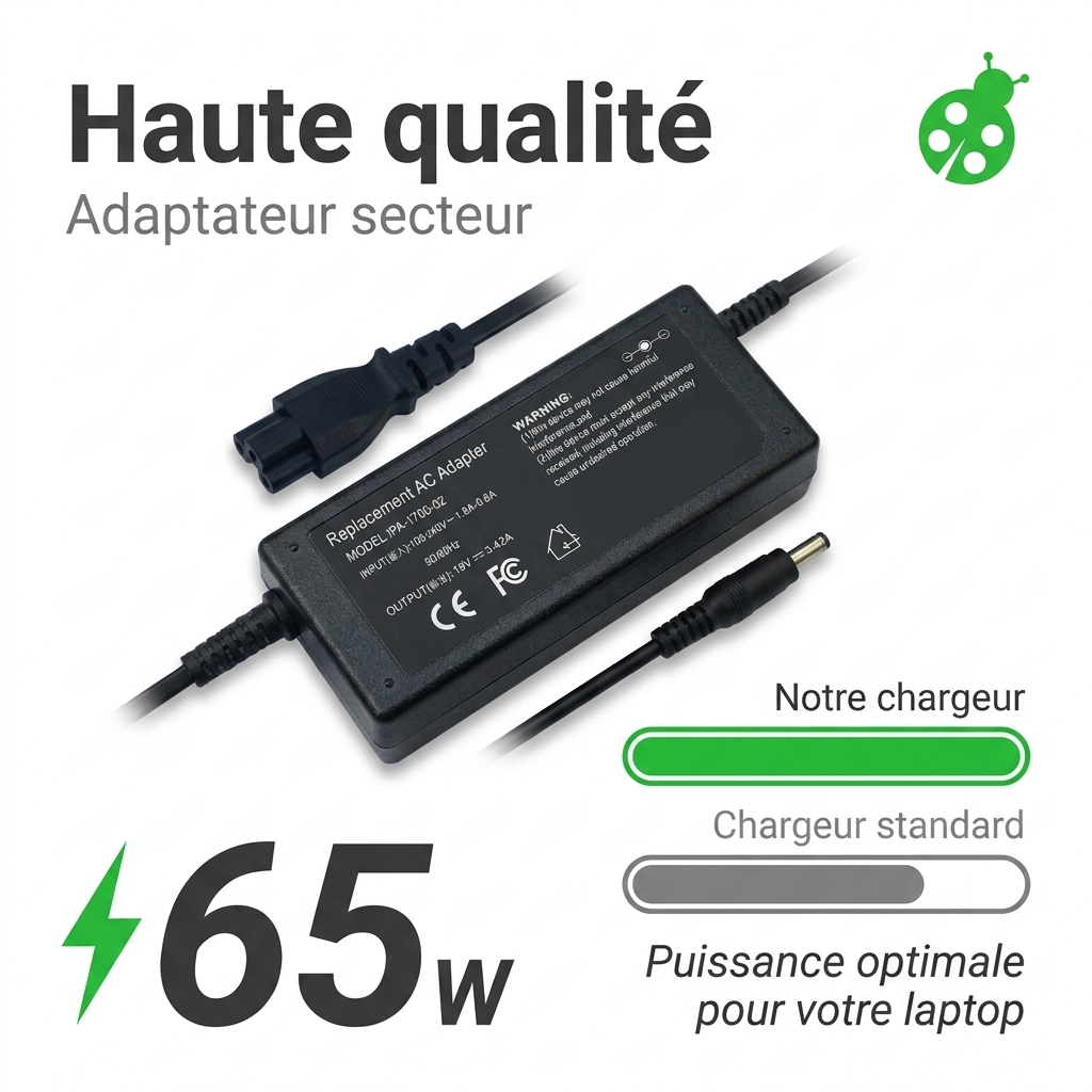 Chargeur ordinateur portable asus k401uq