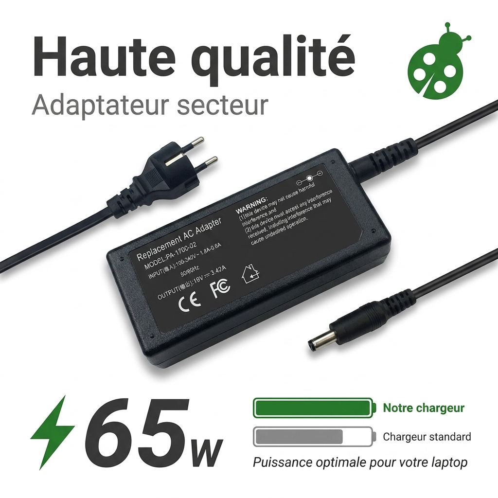 Chargeur ordinateur portable asus r541uv xx076t