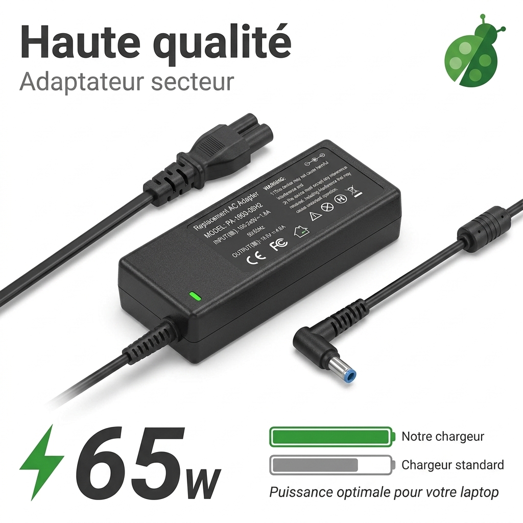 Chargeur ordinateur portable dell inspiron 17 7773