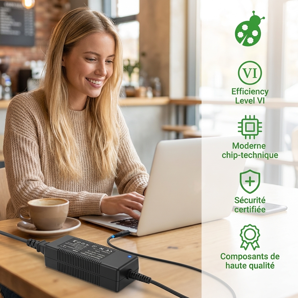 Chargeur ordinateur portable dell inspiron 17 7773