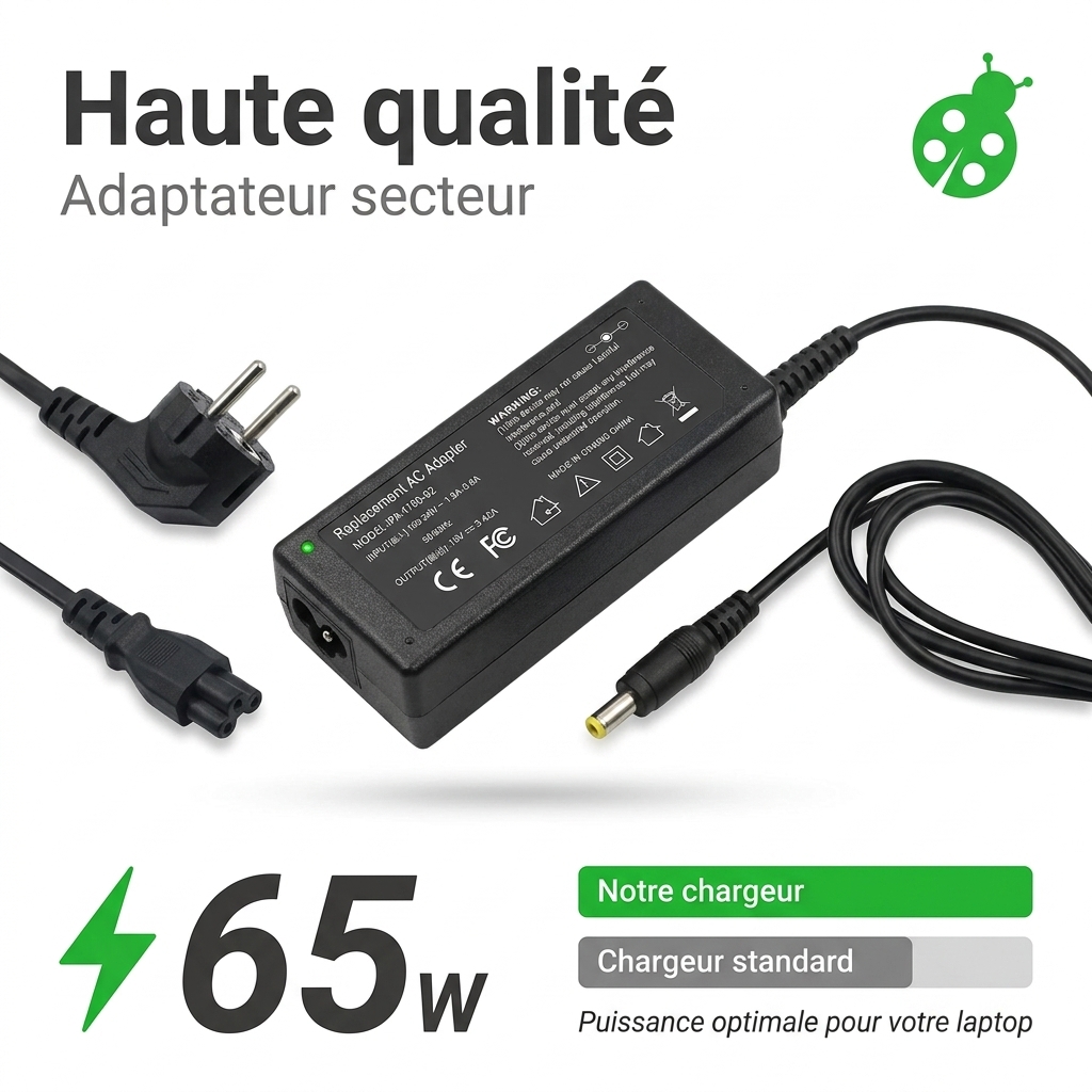Chargeur ordinateur portable asus r540uv dm086t