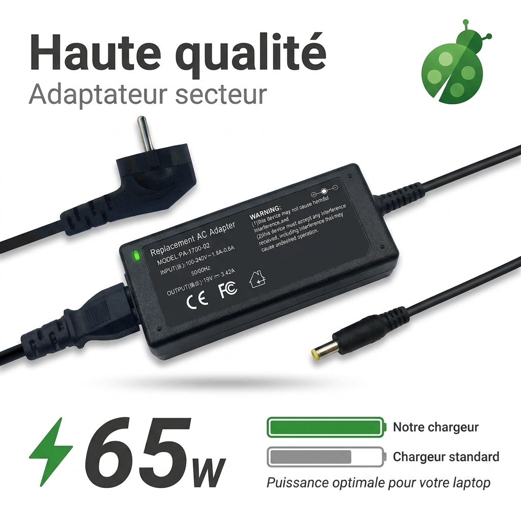 Chargeur ordinateur portable asus x540l