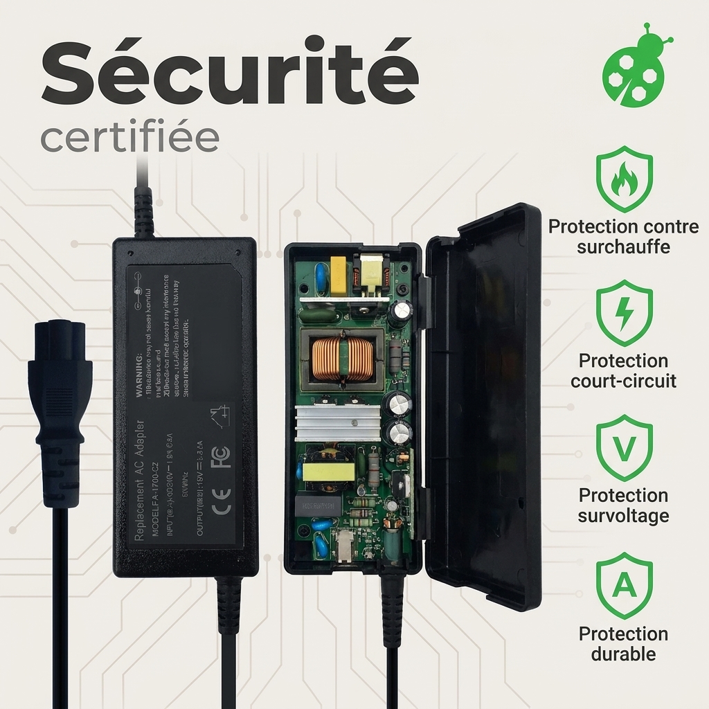 Chargeur ordinateur portable asus x541sa gk054t