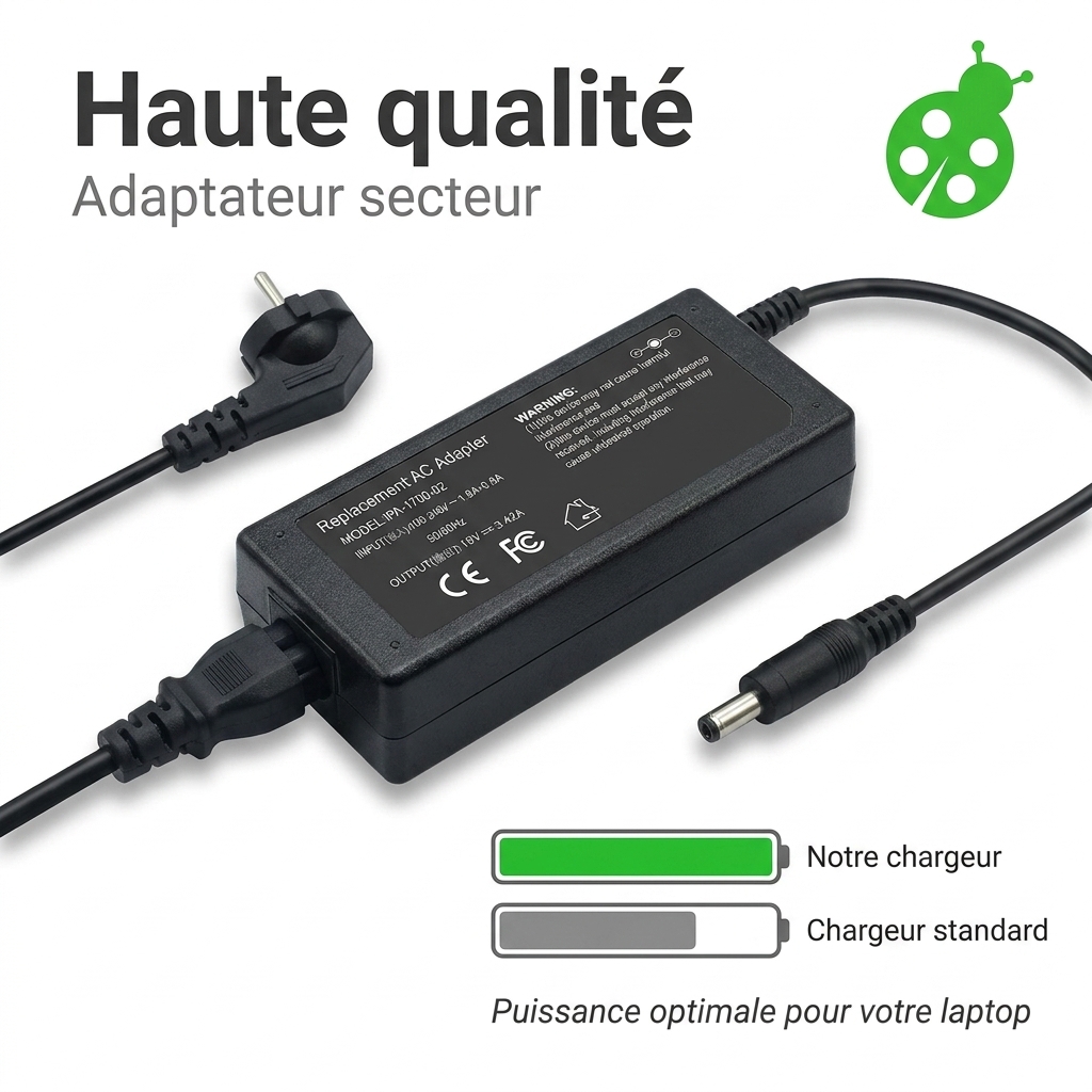 Chargeur ordinateur portable asus x556uq xx607t