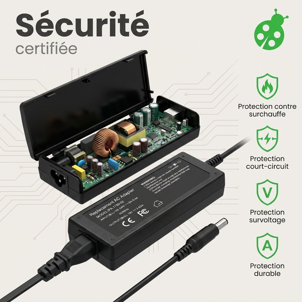 Chargeur ordinateur portable asus x405u