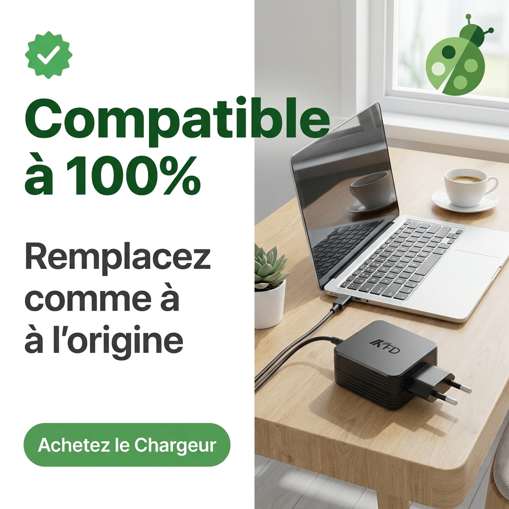 Chargeur ordinateur portable asus x205ta