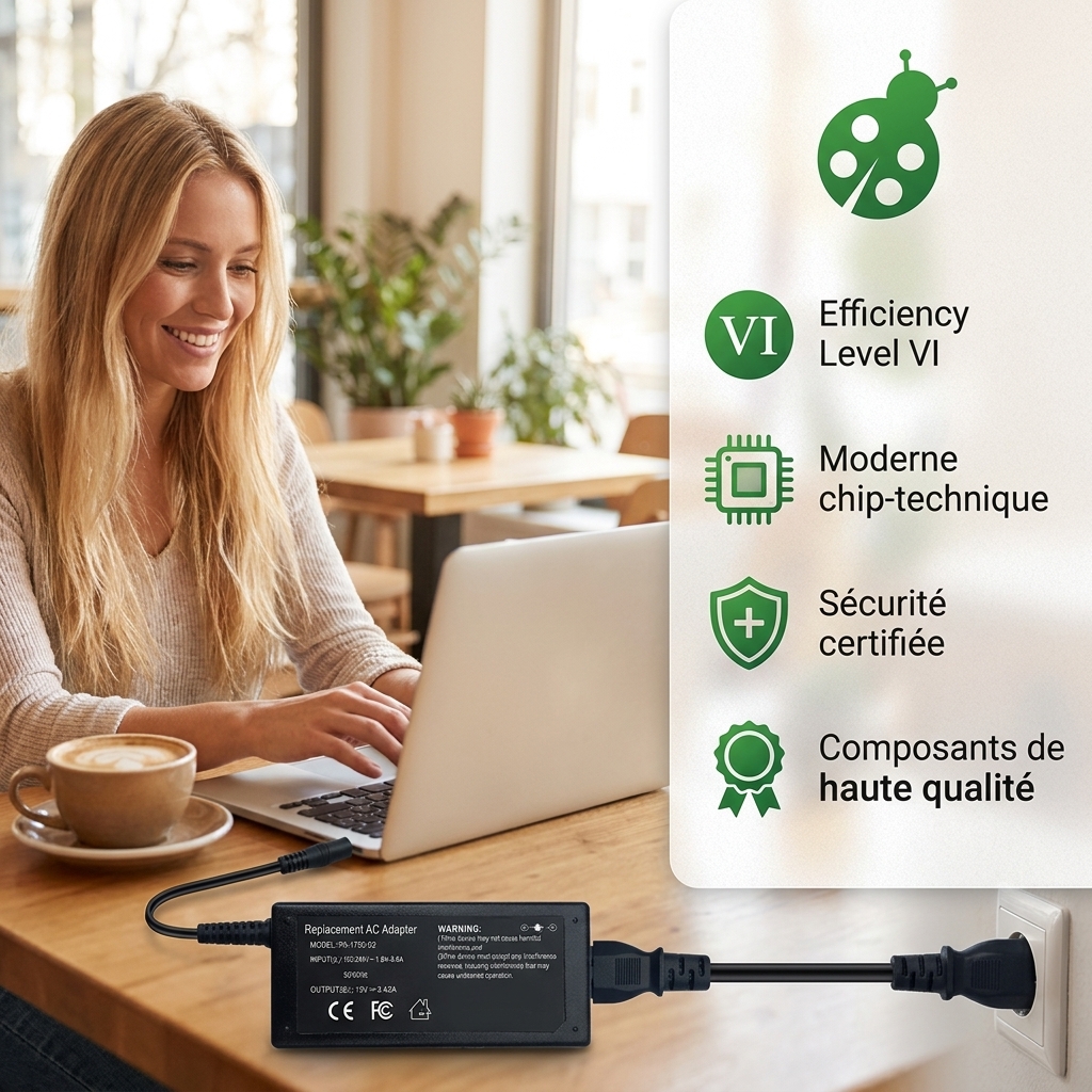 Chargeur ordinateur portable asus k401lb fr026t