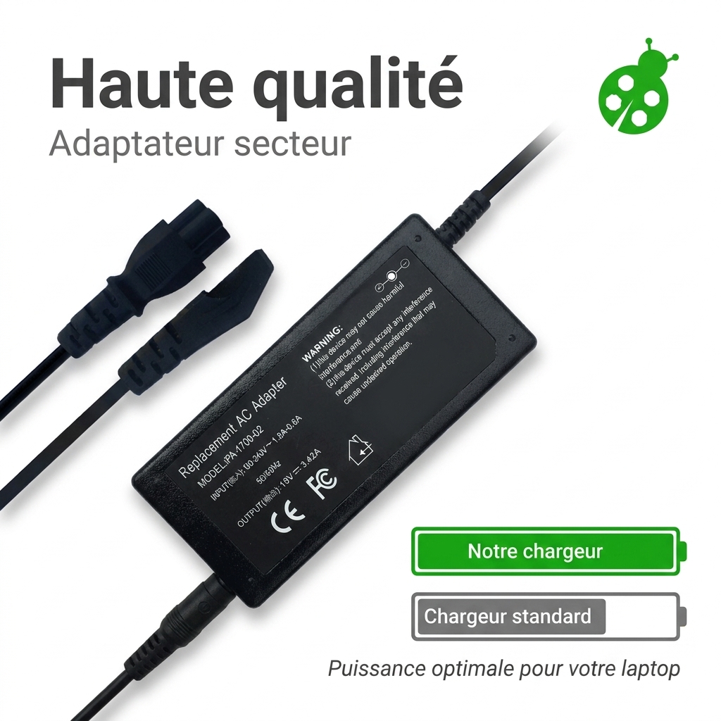 Chargeur ordinateur portable asus r415uq