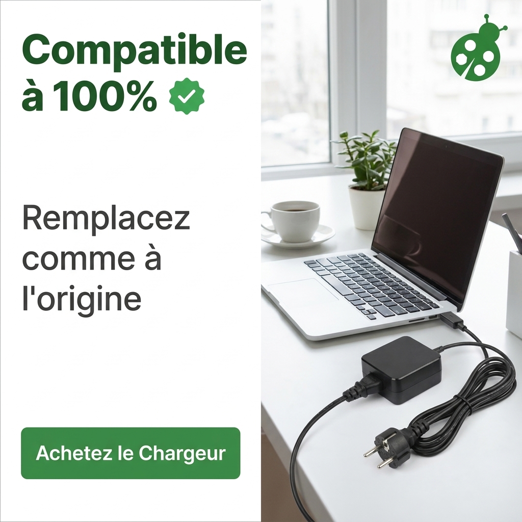 Chargeur ordinateur portable asus e202