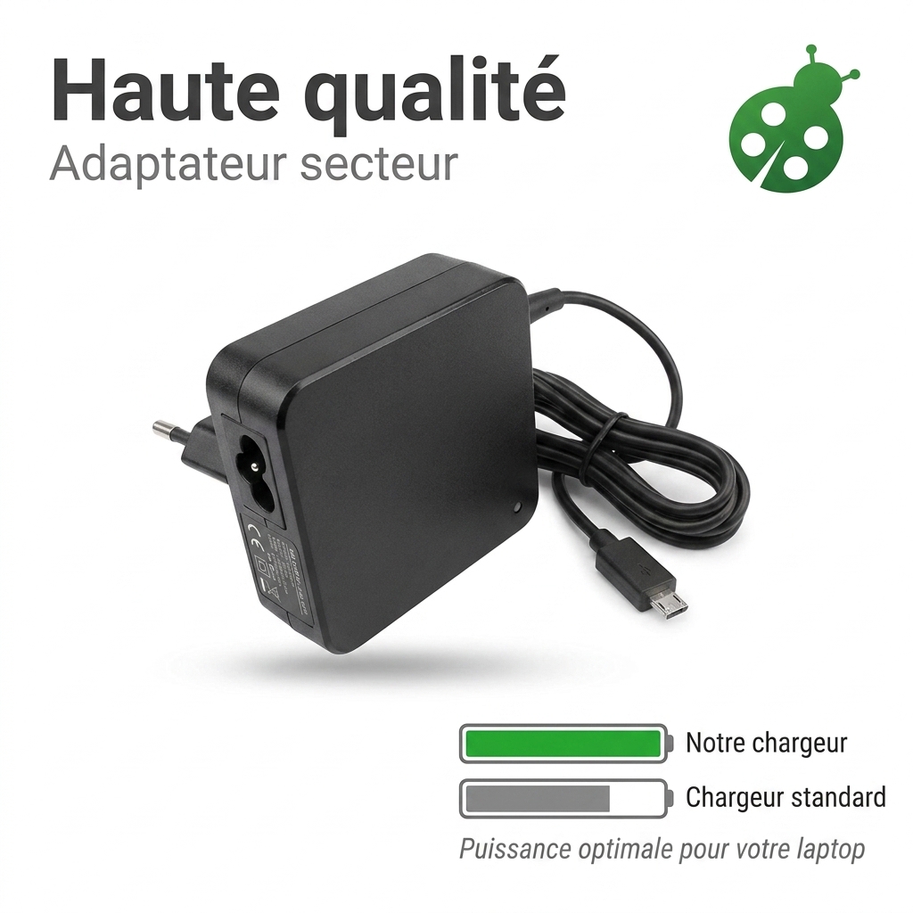 Chargeur ordinateur portable asus tp200