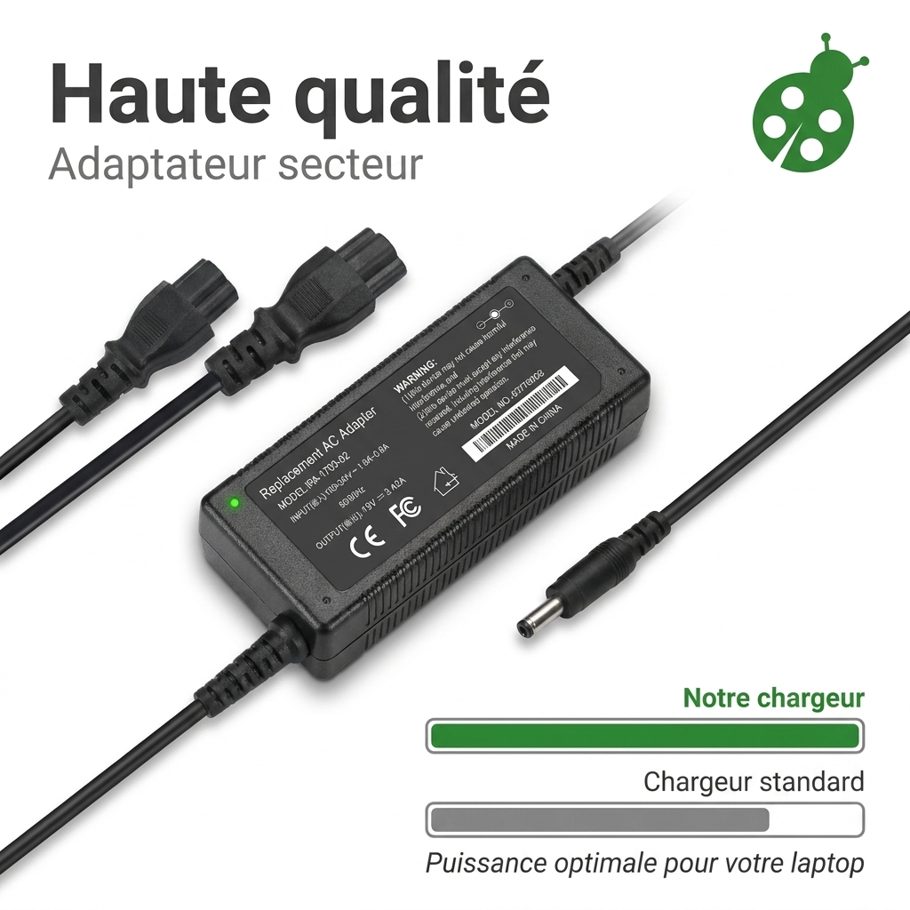 Chargeur ordinateur portable asus vivobook 14 x405u