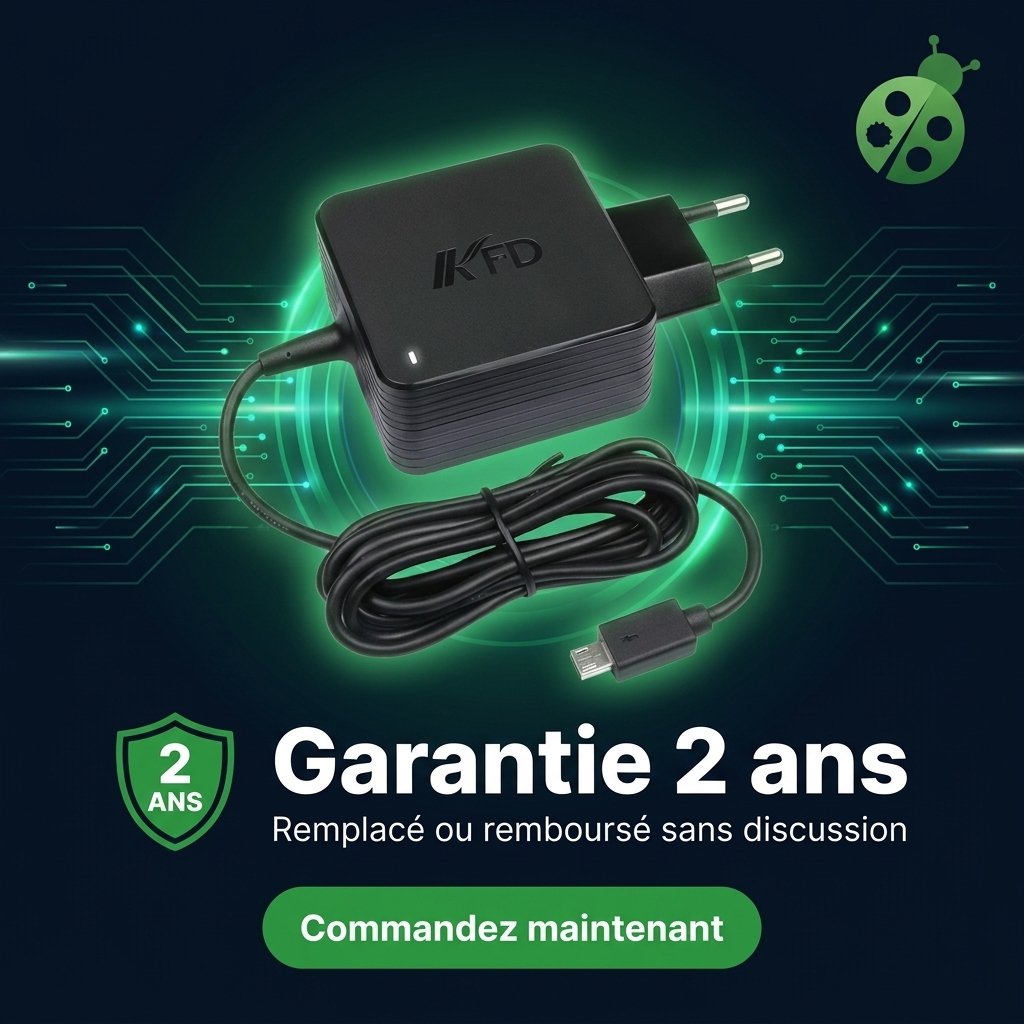 Chargeur ordinateur portable asus e200ha 1a