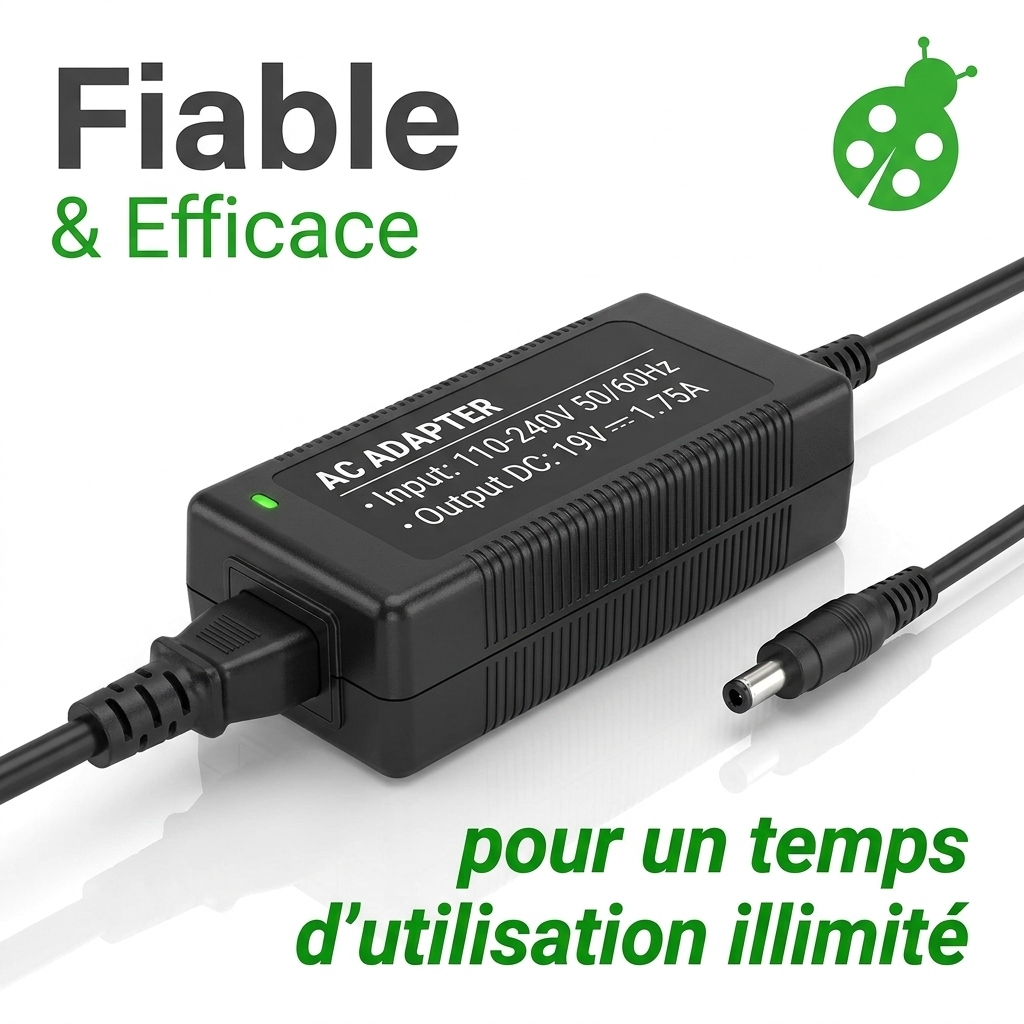 Chargeur ordinateur portable asus vivobook s200e ct206h