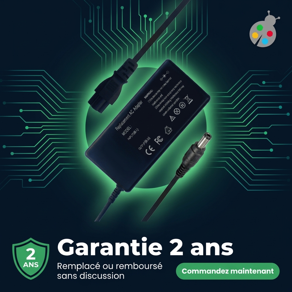 Chargeur ordinateur portable toshiba qosmio f20